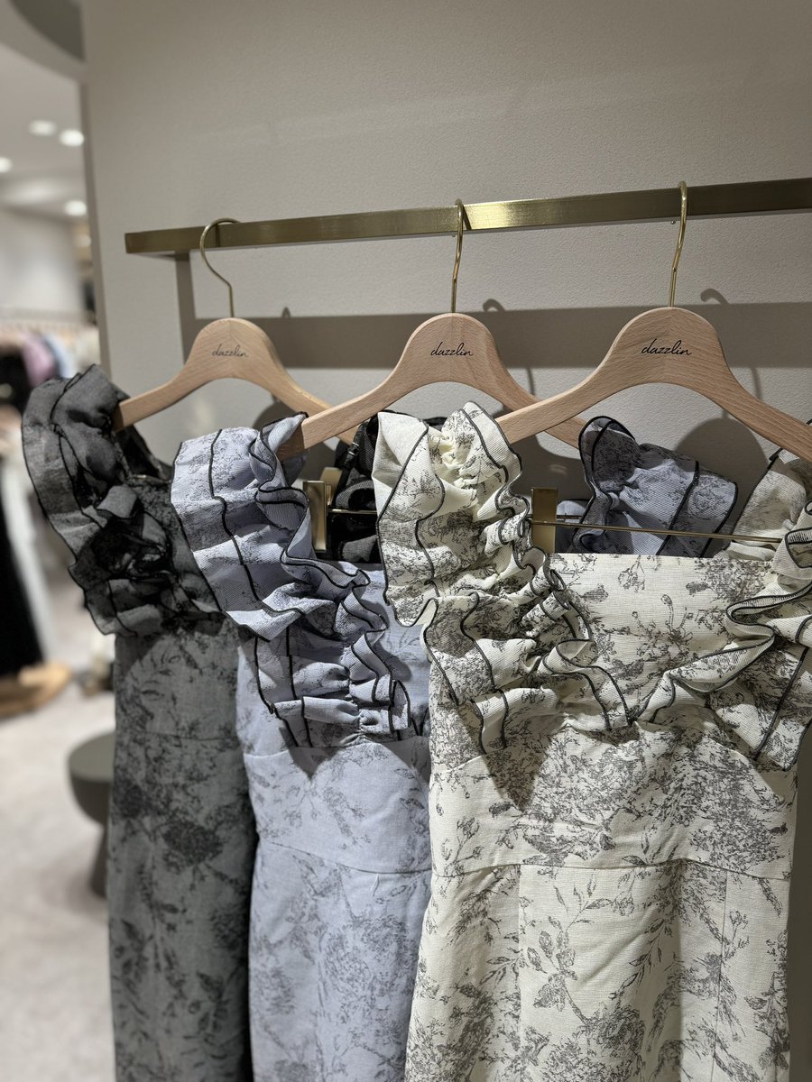 dazzlin ダズリン カスレフラワーIラインワンピース ダズリン カスレ