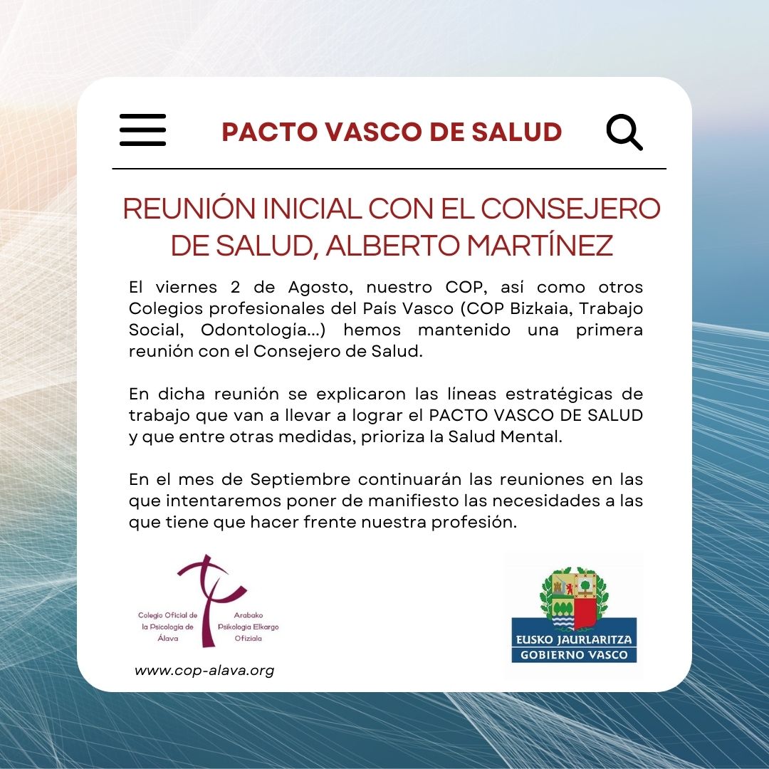 Colegio Oficial de la Psicología de Álava tweet media