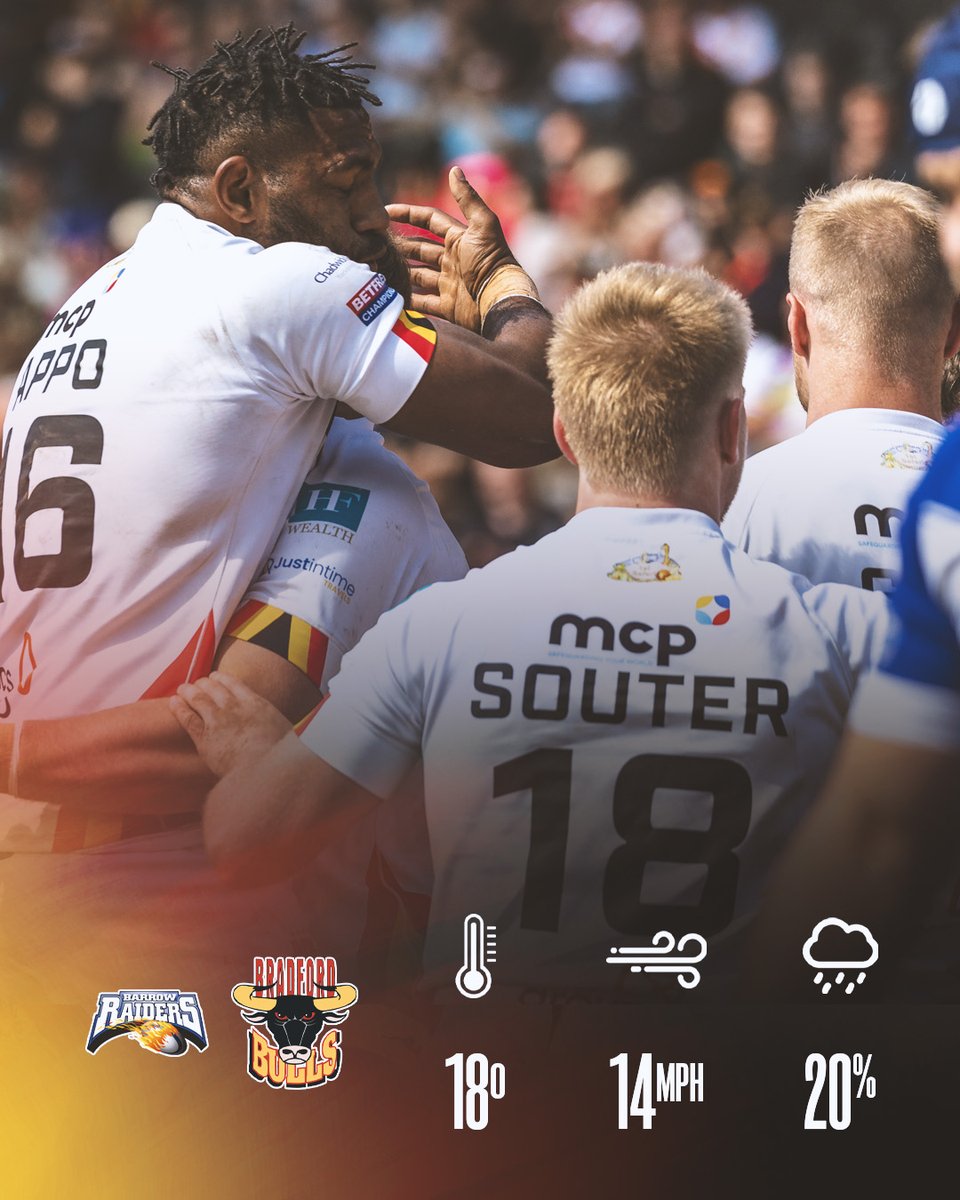 OfficialBullsRL's tweet photo. β³ | 3 Hours To Go!
π | Looking forward to seeing the Bulls supporters en masse at the Northern Competitions Stadium this afternoon!
#BullsOnTour https://t.co/DV9X90DIwH