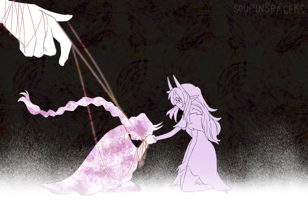 SoupinSpaceKC's tweet photo. “No need to be afraid”

(I got the madoka magica brainrot so I did an OC redraw) https://t.co/xUdCrVGDsd