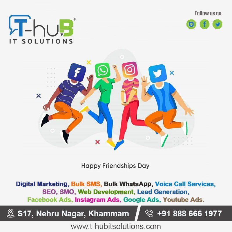 ThubitSolutions's tweet image. Happy Friendship Day to all the incredible friends who bring joy, support, and love into our lives! Here’s to the memories we’ve made and the many more to come. Cheers to friendship! 🥂 #FriendshipDay #BestFriends