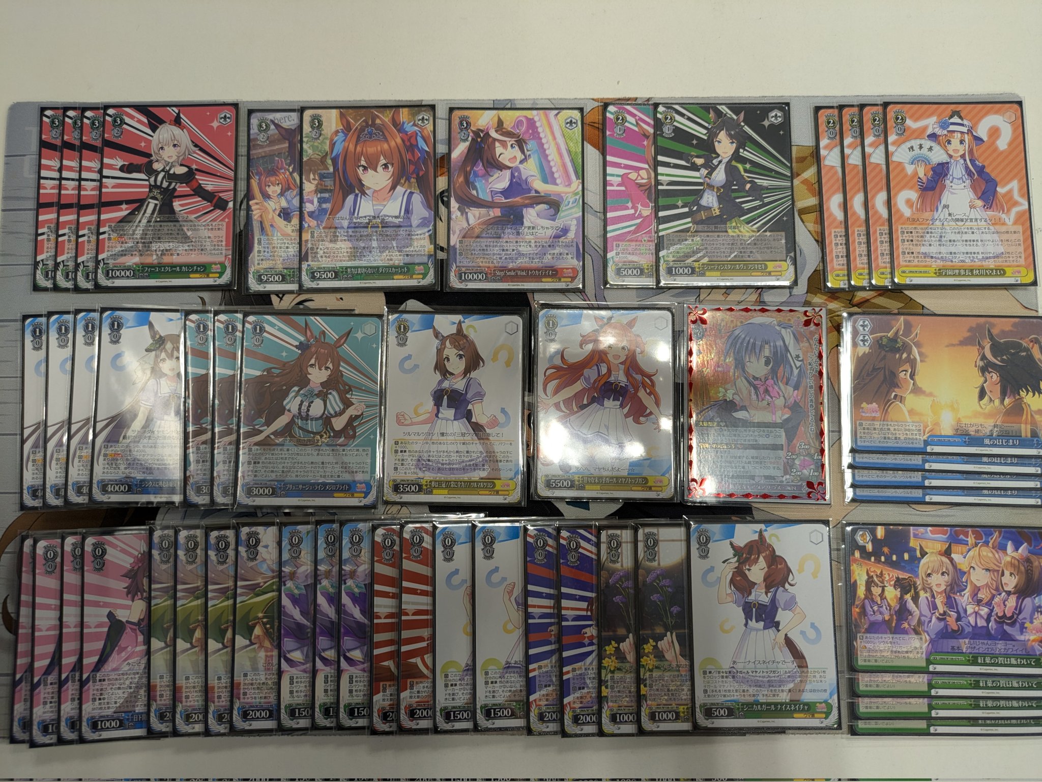 WS】ウマ娘 プリティーダービー優勝デッキレシピ(CREATIVE STYLE