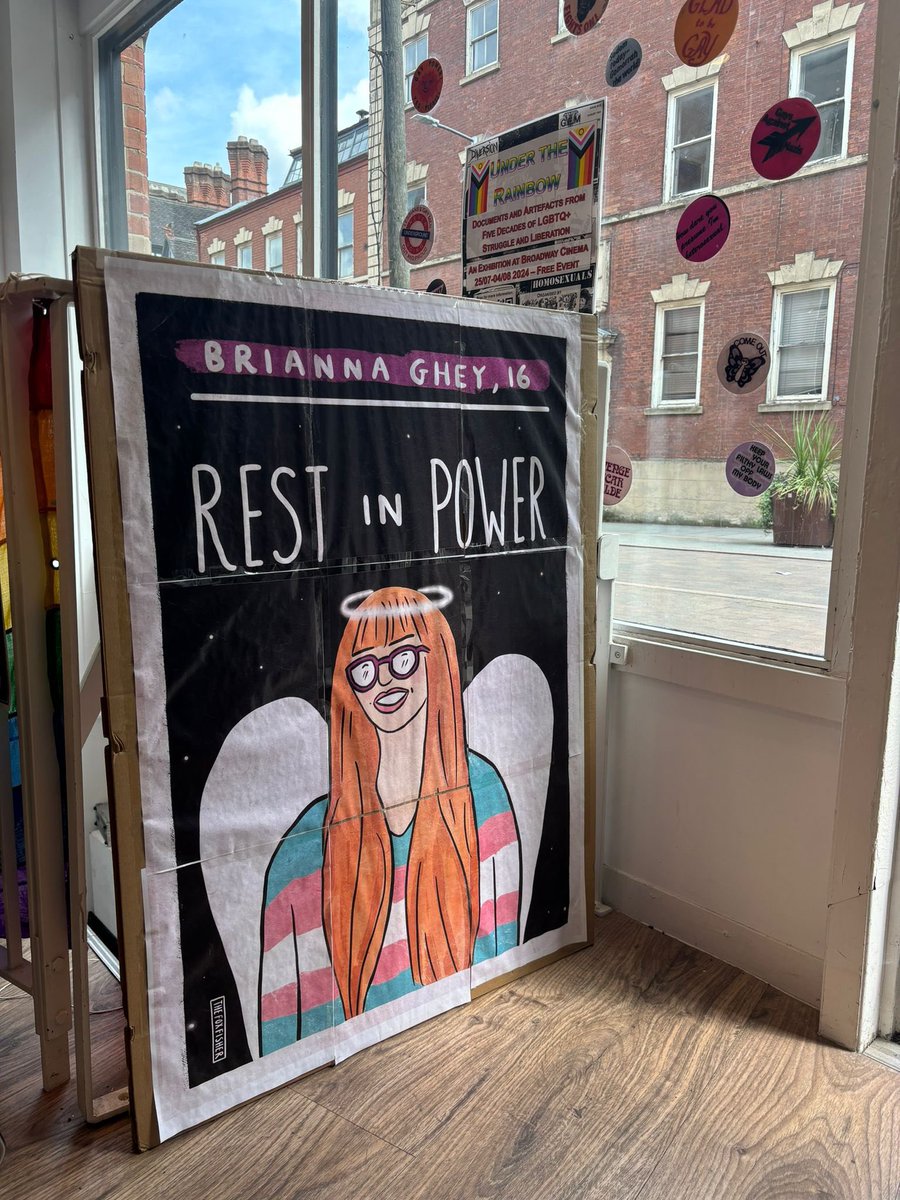 CJDeBarra's tweet image. We are back open today @BroadwayCinema 🏳️‍⚧️🏳️‍🌈🩵 

Last chance to see the ‘Under the Rainbow’ today from 12-5pm 

It’s free to enter so come say hello! @SparrowsNestLib