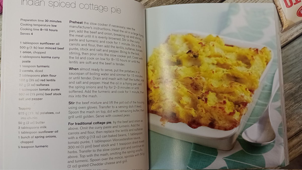 Fatbobtarn's tweet photo. New slow cooker dinner made from the new book. Kitchen smells great and @XanderArmstrong did a great job keeping the little one busy with Duggee. Time to go to the park and finish this off later. #HeyDuggeesavestheday https://t.co/XNcF88UbaH