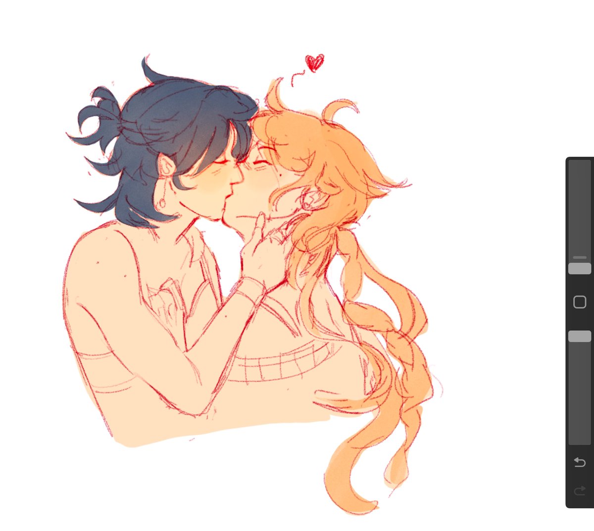 Xiaoaether like girlfriends 💖🍥🌸 ONG i love them sm

#XiaoAether #xiaoether #xiao #aether #fanart