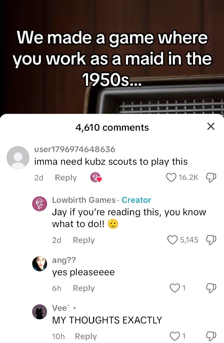 VanKins1's tweet photo. @JayKubzScouts @JayKubzScouts pls play 'This Bed We Made' by Lowbirth Games. 🥺👉👈🙏

 It's a mystery game in which you play as a maid in a 1950s hotel and snoop around strangers' rooms to uncover their deadly secrets. https://t.co/VH88hUeCJM