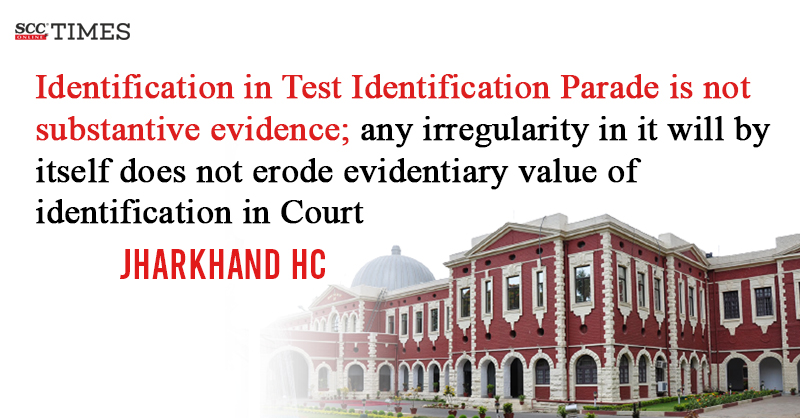 scconline_'s tweet photo. Identification in Test Identification Parade is not substantive evidence; any irregularity in it will by itself does not erode evidentiary value of identification in Court: Jharkhand HC
#JharkhandHighCourt #EvidentiaryValue #identificationinCourt #JusticeGautamKumarChoudhary