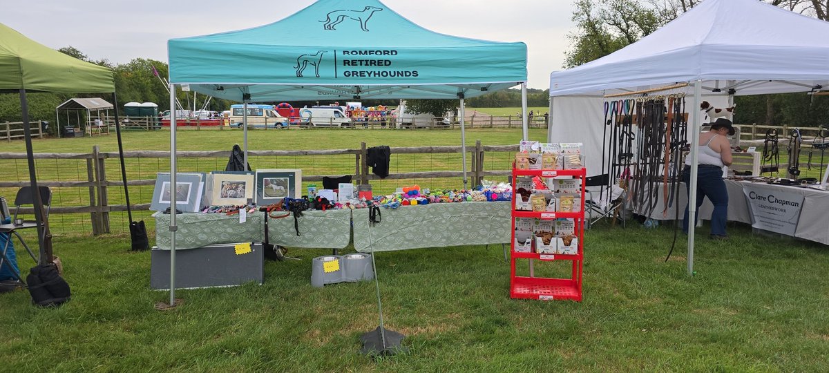 All set up ready for a lovely day at the Essex Heavy horse show (Retendon) Pop along and see us.