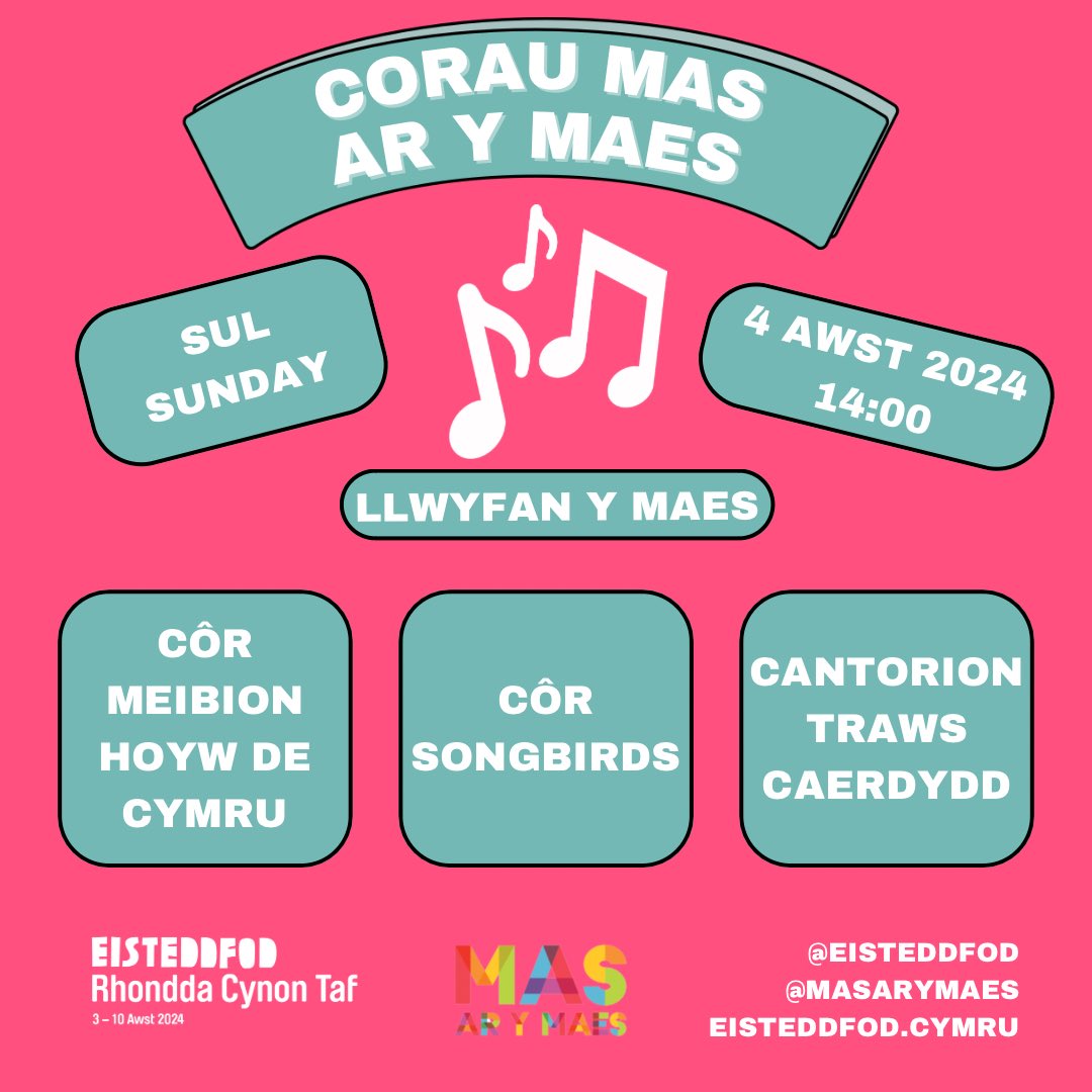 Mas ar y Maes tweet media