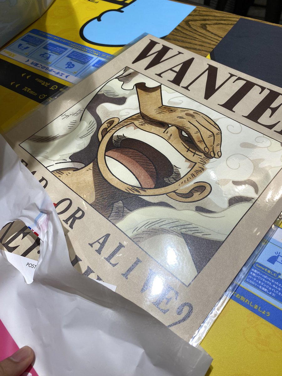 mokaken_apex's tweet image. 手配書3船長とブルック買いました✌️