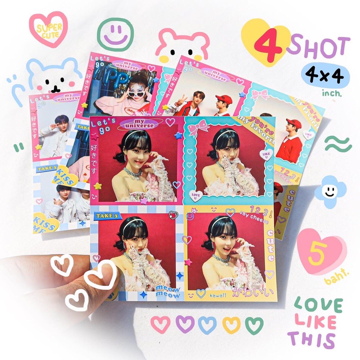 ° ~ โพลารอยด์ 1฿ ♡ (รับทำของแจก) tweet media