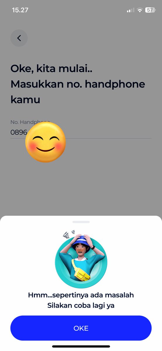 MeylaniNH's tweet photo. Sudah dicoba berkali2 tetap seperti ini padahal udah coba pke hp yg berbeda https://t.co/zmTrsCXSn7