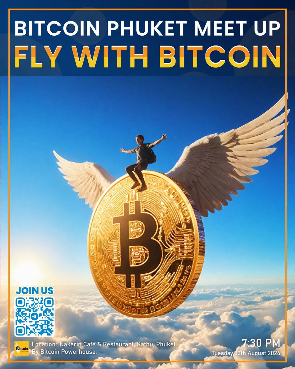 Come join us at 7.30 pm on 13 August for the 10th Phuket Bitcoin meet-up at Nakarin, Kathu. Have a few drinks and talk Bitcoin! It will be interesting for anybody interested in Bitcoin #Phuket #Bitcoin📷📷#Kathu #PhuketBitcoinIsland #PhuketBitcoin #ThailandBitcoin