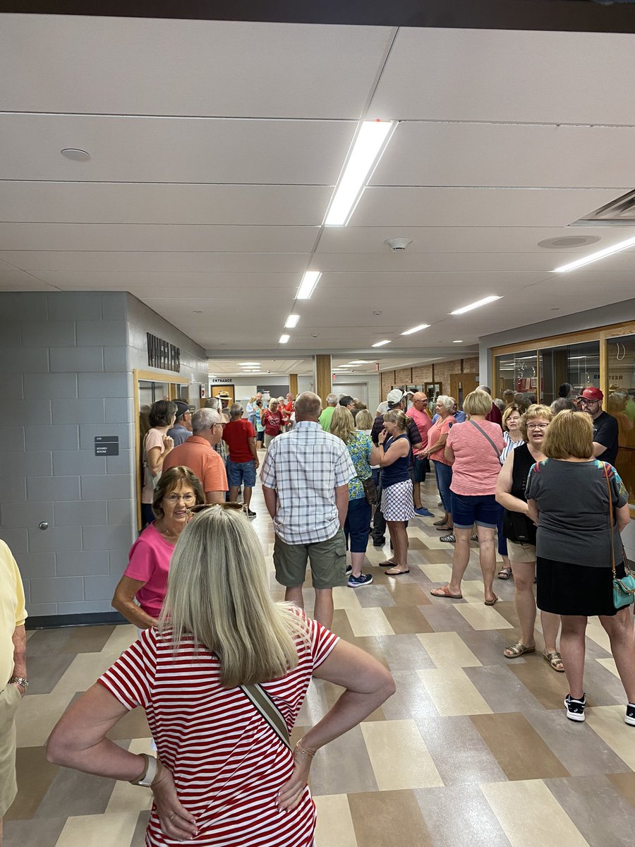 What a great tour today. We had 100+ alumni and community members come in this morning for a tour of the high school and middle school. What a great turnout. We will plan on doing another tour next year as well. If you would like to check out the renovations, just reach out to me