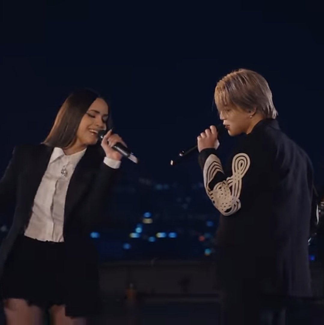 NO PUEDE SER ESTOY LLORANDO, TUVIMOS A JIMIN JUNTO A SOFIA CARSON CANTANDO JUNTOS SLOW DANCE, ES UN SUEÑO HECHO REALIDAD 😭😭😭😭😭😭