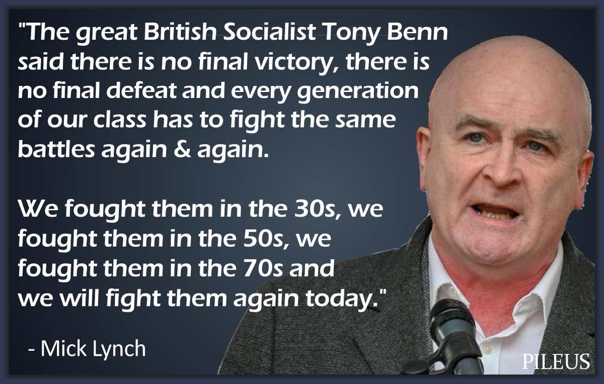 Mick Lynch is coming out all guns blazing to take on the fight right. Do you intend to join him?