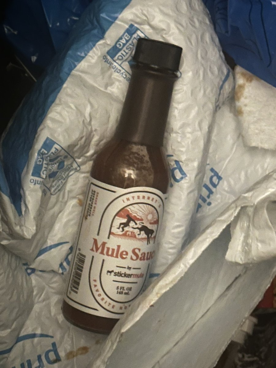 core787's tweet image. In the trash, where it belongs. @stickermule