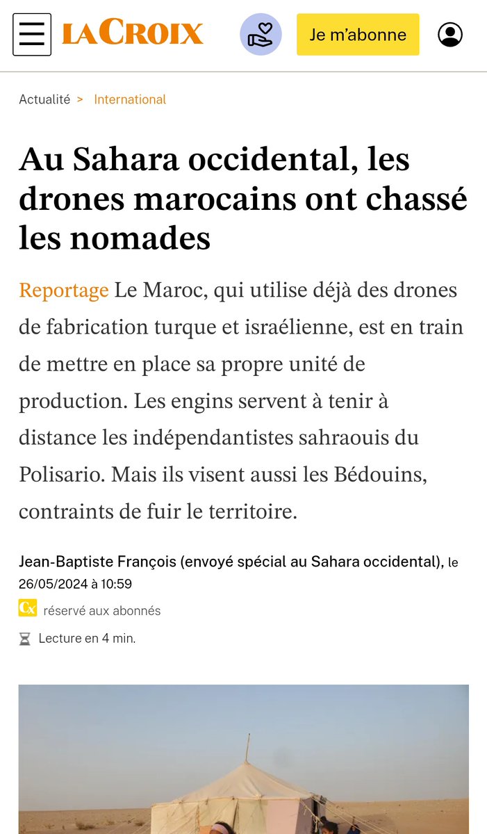 Turnsoleil22's tweet photo. 🫵👉Le saviez vous?
Depuis la normalisation avec l'entité sioniste,le maroc intensifie ses échanges en matière d'armement.
Cm en Palestine,en territoire occupé et le long du mur #berm,des drones israéliens servent à tuer le peuple opprimé 🇵🇸🇪🇭
#FreePalestine #FreeWesternSahara https://t.co/i8H6LS7mnf