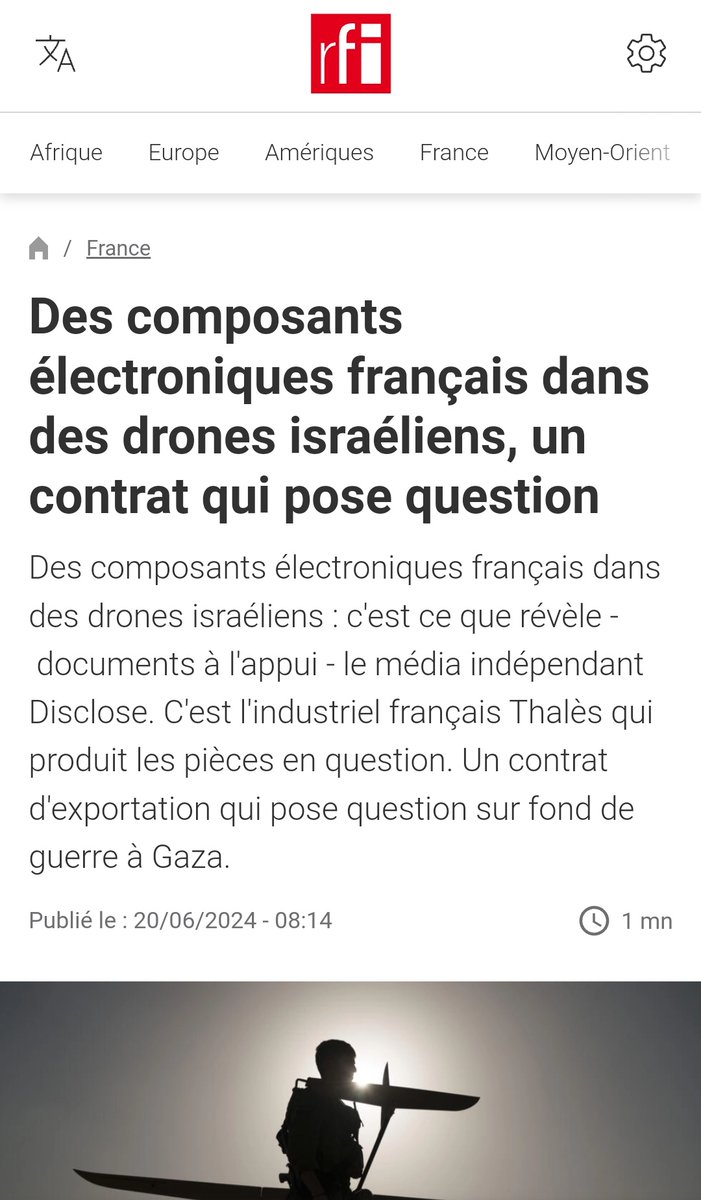 Turnsoleil22's tweet photo. 🫵👉Le saviez vous?
Depuis la normalisation avec l'entité sioniste,le maroc intensifie ses échanges en matière d'armement.
Cm en Palestine,en territoire occupé et le long du mur #berm,des drones israéliens servent à tuer le peuple opprimé 🇵🇸🇪🇭
#FreePalestine #FreeWesternSahara https://t.co/i8H6LS7mnf