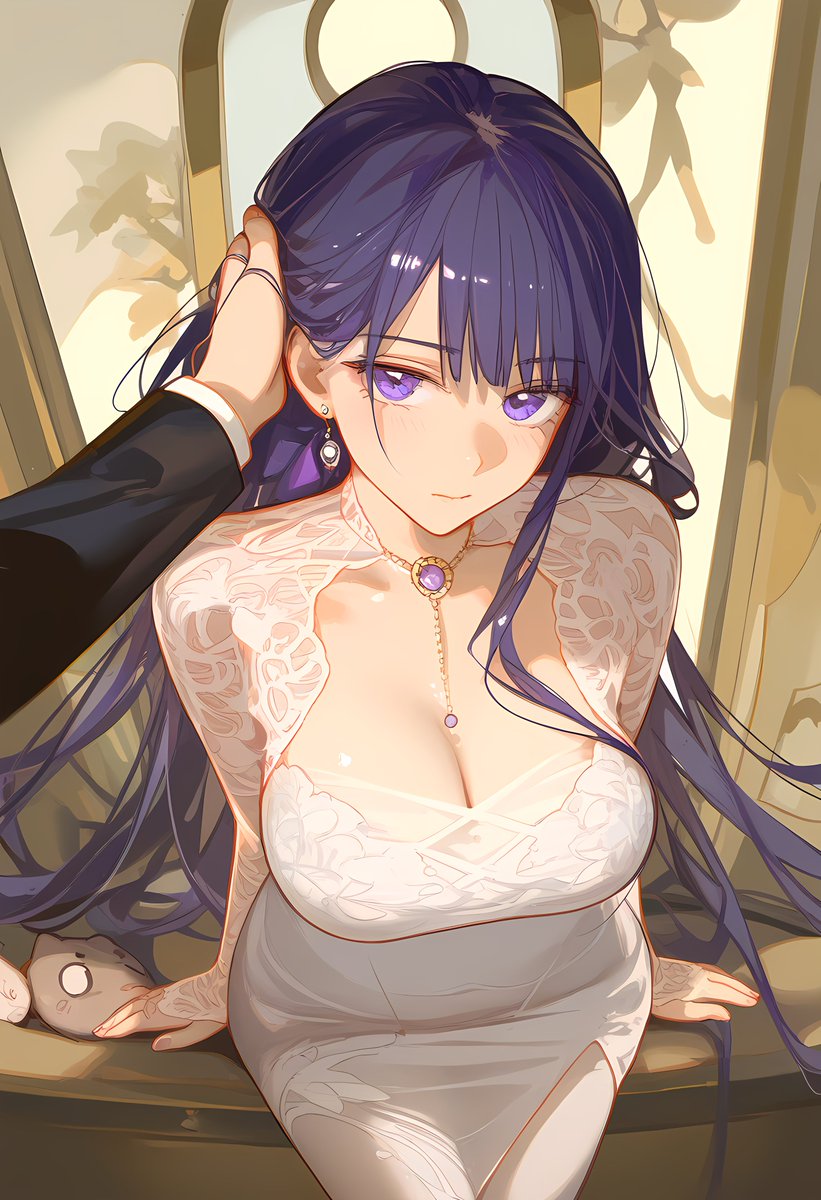 DailyGenshinArt's tweet photo. Ei from Genshin Impact. https://t.co/CBG4n0LG3l