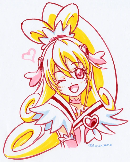 過去絵だけども…お誕生日おめでとー!小説楽しみ💕
#キュアハート生誕祭2024 