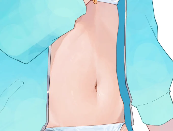 いいお腹描けた 