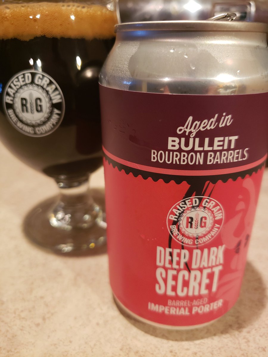 aWISLGuy's tweet image. #ProperGlassware @raisedgrain Enjoying this (not used enough) style. RG folks barrel program comes through again! Smooooth. Sweet &amp;amp; roasted malts. Fruity. Yum!