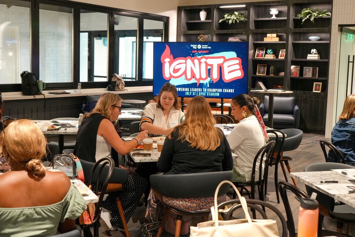 UnitedWayGKC's tweet photo. This week at United Way 🌟
💥 New Employee Campaign Managers attended Ignite at CPKC Stadium.
🎉 The City of Kansas City, MO hosted their campaign kickoff!
🖨️ Our 2023 Annual Report is hot off the press.
#KansasCity #Waymakers https://t.co/j2r1ATU5oJ