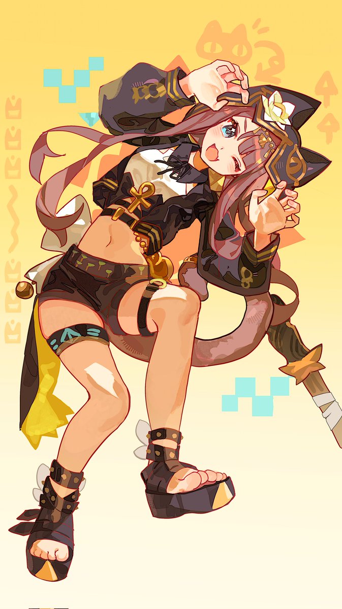 Bweibinb's tweet photo. #Arknights 🐱🐱 https://t.co/QPlq0IAPh7