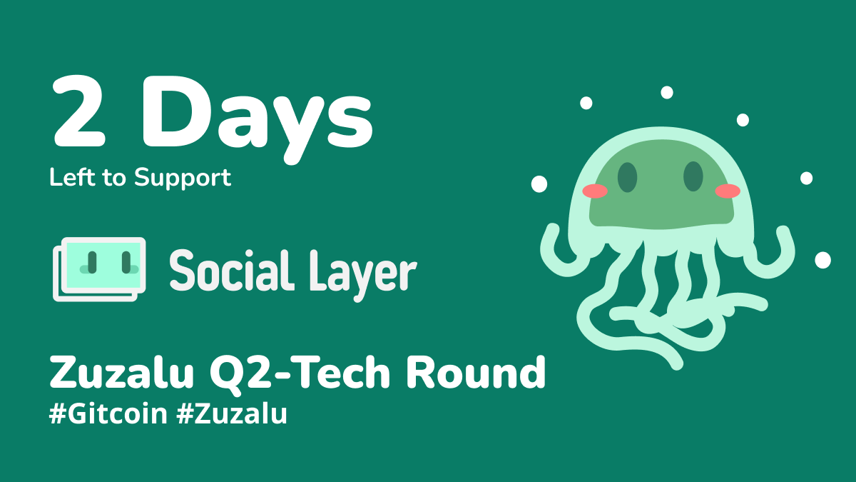 SocialLayer_im's tweet photo. Social Layer is in the Zuzalu Q2 Tech round! We’re a small team working very hard through grants and donations:
https://t.co/IrDhIXSZ2N
It would really mean to world to us if you can support us in this grant. ❤️See you at future Pop up City events! #zuzalu #gitcoin https://t.co/YsaN0Ny1h3