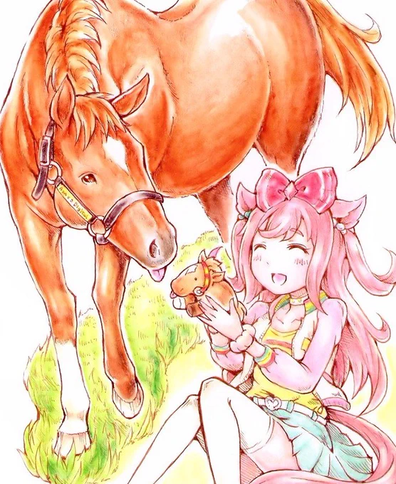 #見た人も無言で舌を出してるキャラを貼る 