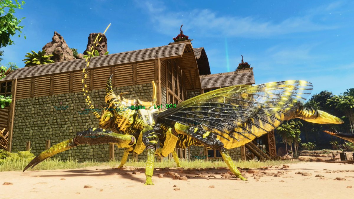 AlcatrazServers's tweet photo. Custom Bumblebee Rhyniognatha on Project Alcatraz 🥰

#ProjectAlcatraz #ARK #ARKSurvivalAscended #ArkSurvivalAscended https://t.co/V0j39sMG1m
