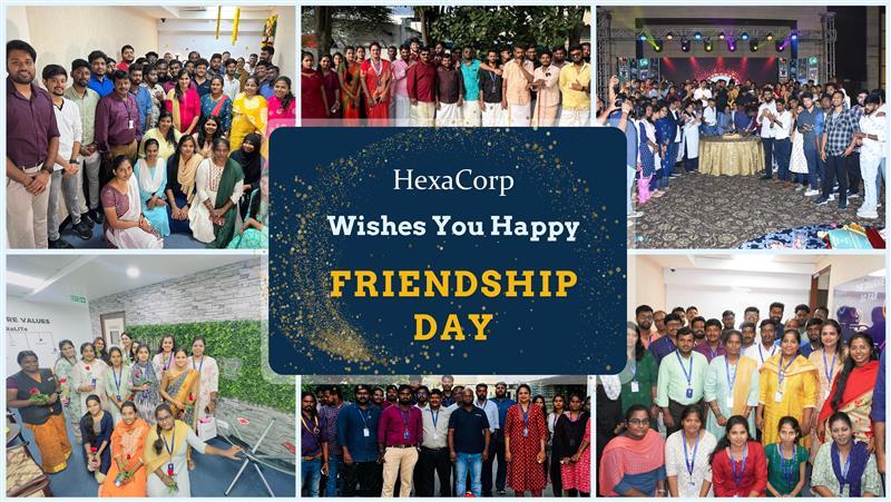 HexaCorpLLC's tweet photo. HexaCorp Team Wishing You All - Happy Friendship Day...!!!

#FriendshipDay #Hexacorp https://t.co/gmkLrbAgYe