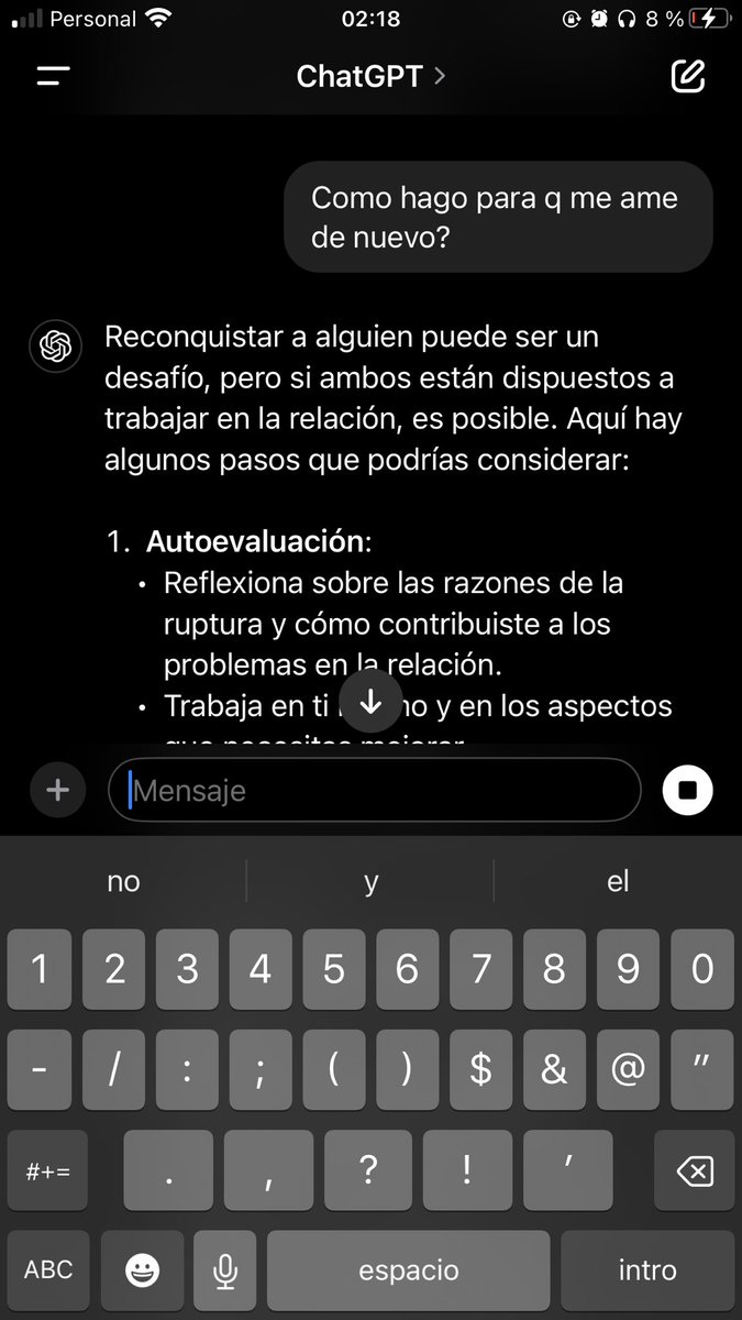Hasta este punto llego