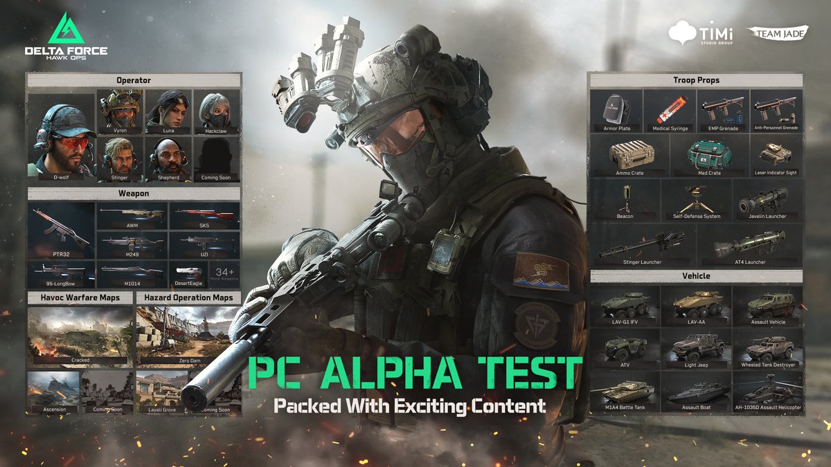 The <a href="/DeltaForce_Game/">Delta Force Game</a> playtest starts August 6th! 

I got 10 keys to giveaway ASAP!

 Here are the Giveaway Rules: 
1. Follow <a href="/DeltaForce_Game/">Delta Force Game</a> and <a href="/RedOpz_/">RedOpz</a>
2. Like &amp; Retweet!
3. Tag 2 of your mates in the replies!

 #deltaforcehawkops #deltaforce #deltaforcealphakey