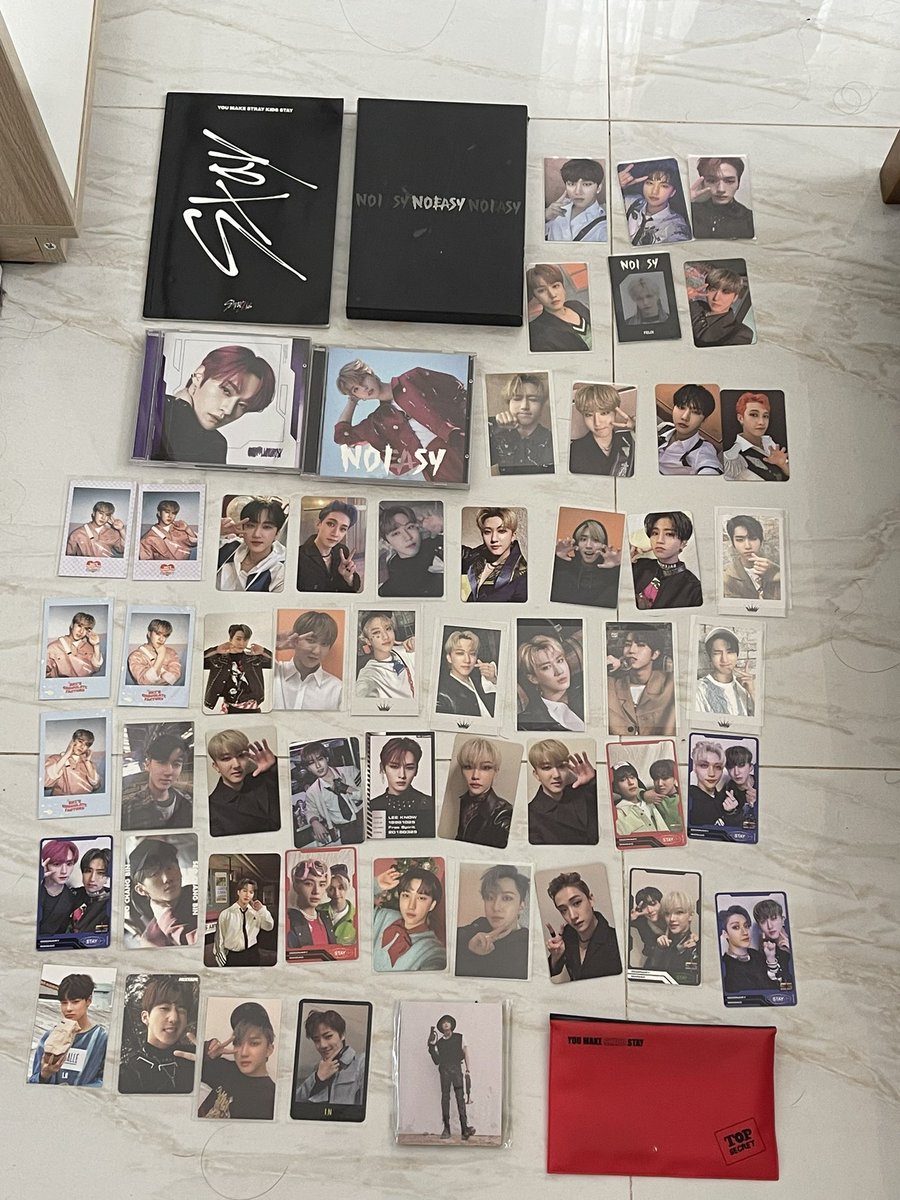 haulshi's tweet photo. wts lfb stray kids skz ph

take all 1800
all authentic and well taken care of
free sf + pf
can (will?) add more stuff. if ever, i will give to the claimer.

rfs: quitting. collection needs a more loving owner. https://t.co/QgYGhMclQv