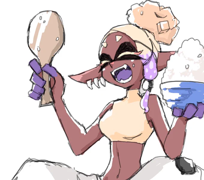 ごはん派～!ごはんをたんと食うのじゃ～!ごはん派でなくても食え～! 