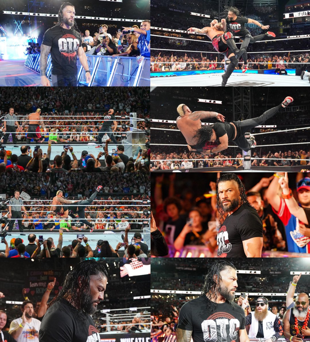 TribalMegastar's tweet photo. THESE CAMERA SHOTS FROM ROMAN REIGNS' WWE RETURN ARE INSANE.

THE AURA IS ON A DIFFERENT LEVEL 🔥🔥🔥 https://t.co/QxONI6ag0S