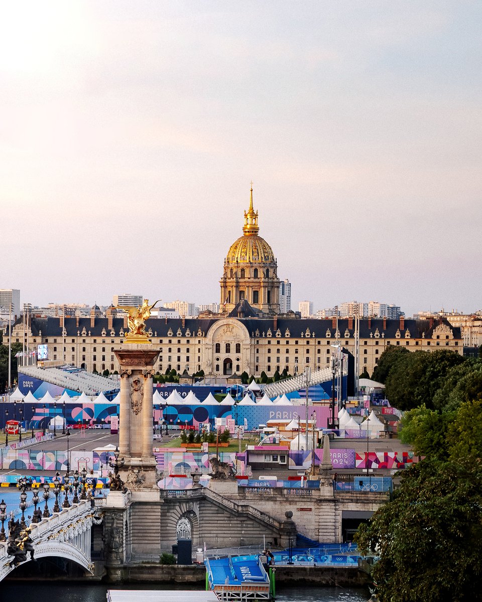 The Invalides are in the spotlight this August 4!
The archery competition ends today with the men's final.
"Rendez-vous" from 9.30 a.m. for a not to be missed competition 🏹
-
Les Invalides sont à l'honneur en ce 4 août !
Les épreuves de tir à l'arc se terminent aujourd'hui avec