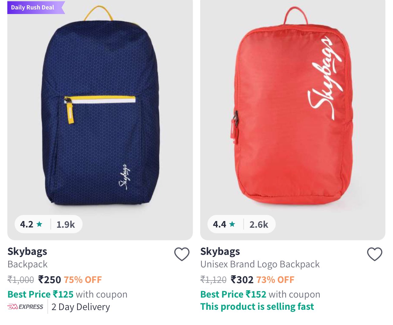 Sky bag school price deals