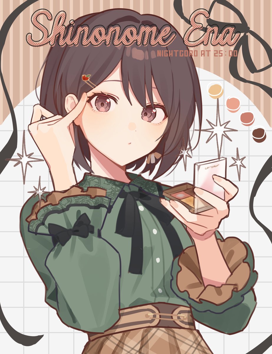 enskkt's tweet photo. ニーゴｘパーソナルカラーメイク💄 https://t.co/1alosvTyKd