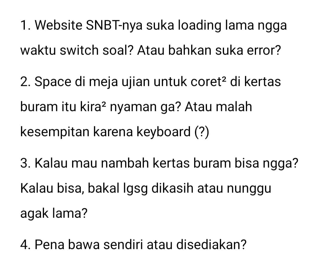 SNBTFESS || SNBP - UTBK tweet media