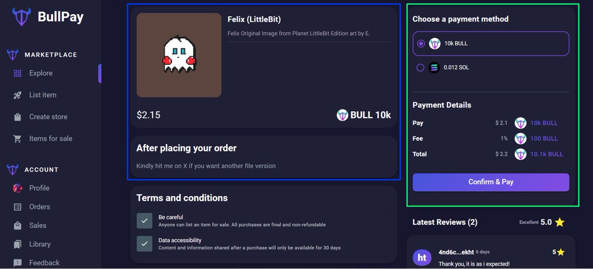 Bullpaydotfun's tweet image. Are you a project on Solana?

Imagine your token being used by sellers and your community to:

- Unlock exclusive content
- Get paid for services
- Buy and sell digital products
- Create payment links

BullPay brings this utility to you and makes the experience seamless for your…