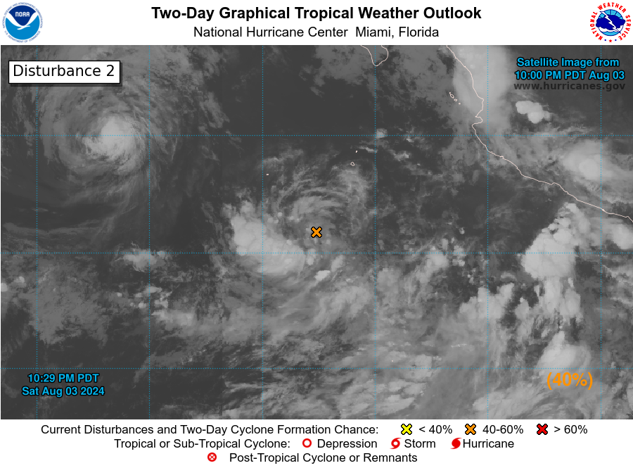 LimWeather's tweet photo. D82 EPAC #HurricaneSeason2024 2am EDT
New AOI near #Invest96E now #Invest97E has 40% chance in 2 and 7 days to become a TC before it merges with the latter #Wxtwitter #Wxx #EP96 #96E #Tropicswx #HurricaneSeason #Emilia #Fabio #EP97 #97E https://t.co/yHpPe4bVIn