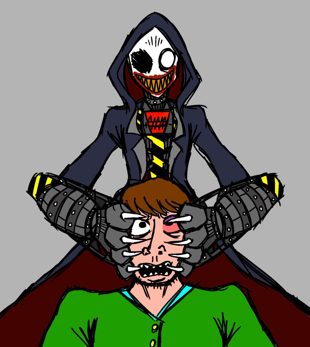 goldrabbit1983's tweet photo. the stitchwraith is about to demonstrate his favorite way to end lives
#fnaf #feet #stitchwraith https://t.co/7YPRxu3dAO