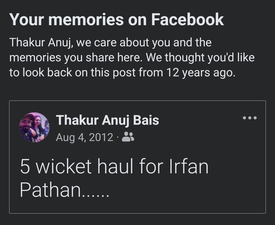 thakurAnuj2's tweet photo. @IrfanPathan  Do you remember the name of the team? https://t.co/pfEtljjT1T