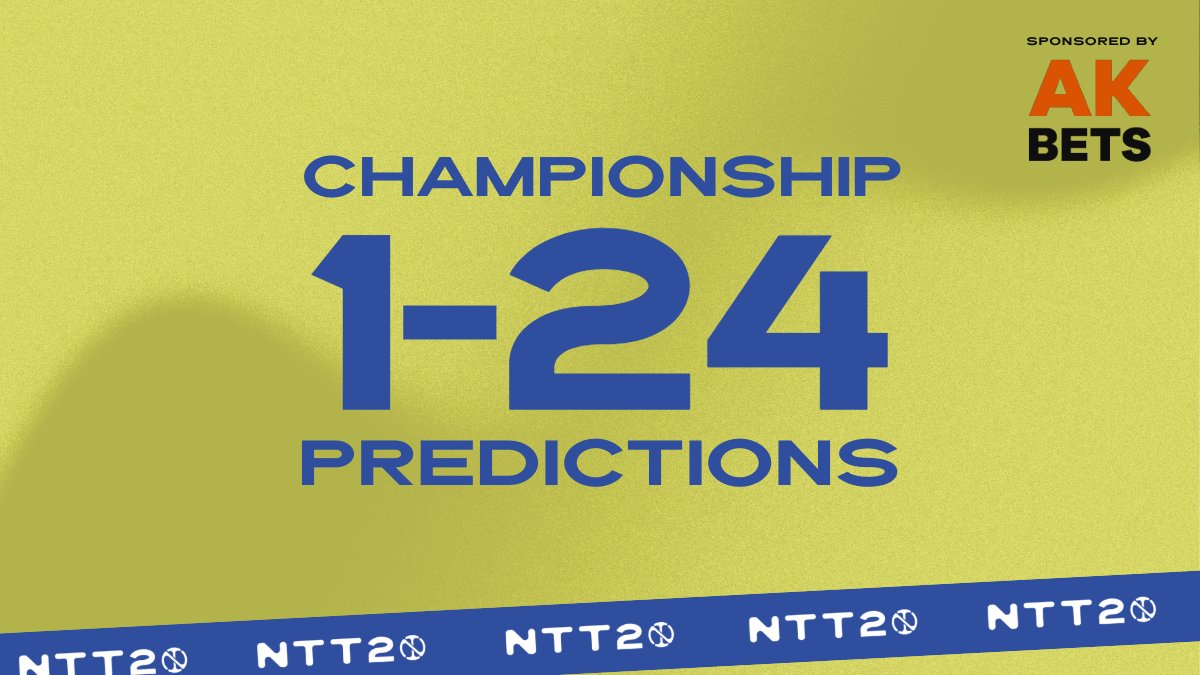*Championship 1-24 Predictions Podcast*

Listen: pod.fo/e/25a357 &amp; please share.

We've picked the title-winner 4 years out of 5! QT this our best &amp; worst pick, in your opinion.

Sponsored by <a href="/AKBets/">AK BETS</a>.