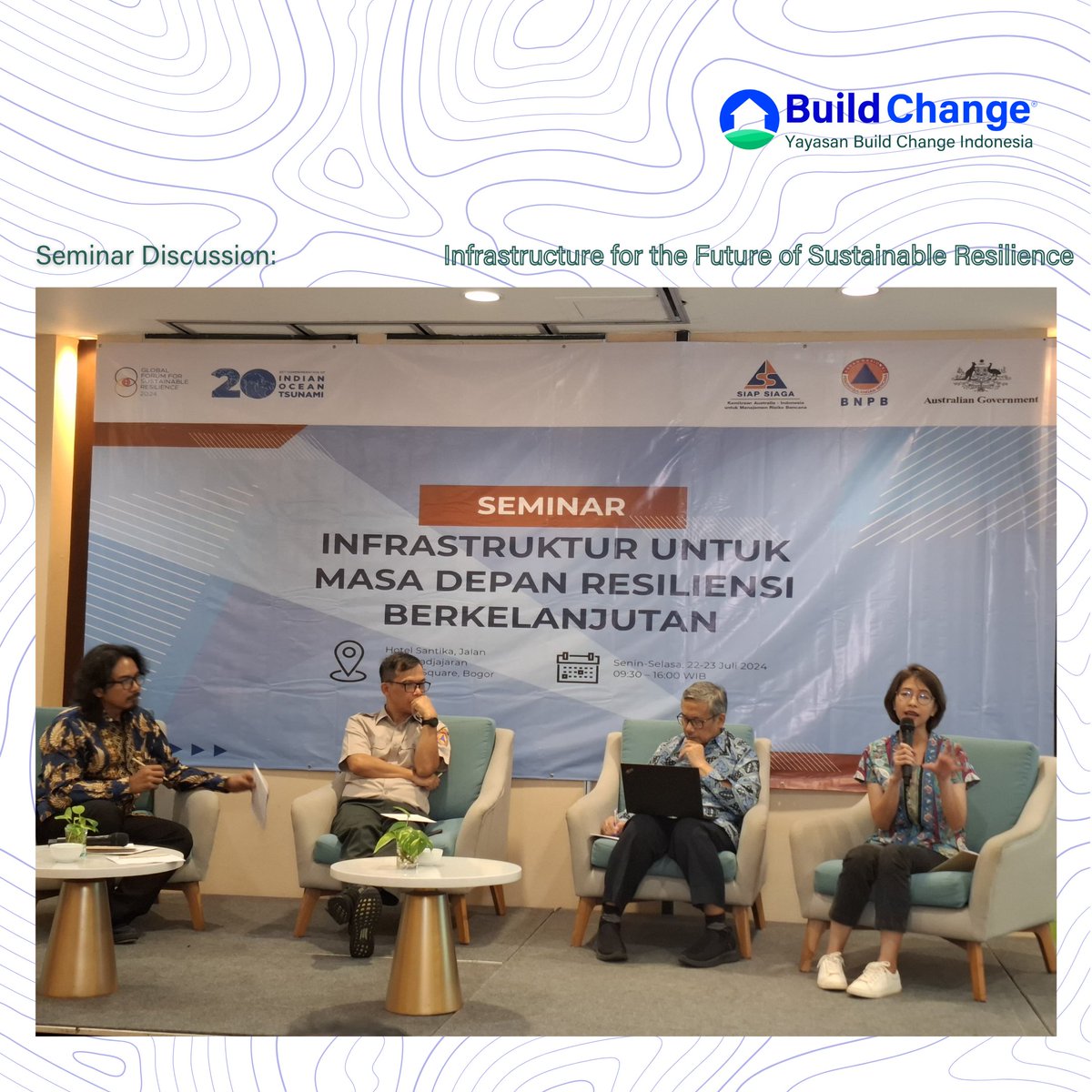 BuildChangeID's tweet photo. 3. Prof. Ir. H. Sarwidi, MSCE, PhD,IP-U – Unsur Pengarah BNPB/ Guru Besar Universitas Islam Indonesia
4. Mediatrich Triani – Country Manager – Build Change Indonesia

📺 Watch the full discussion here: https://t.co/wrSTYglR5J https://t.co/IPkmBiU40T