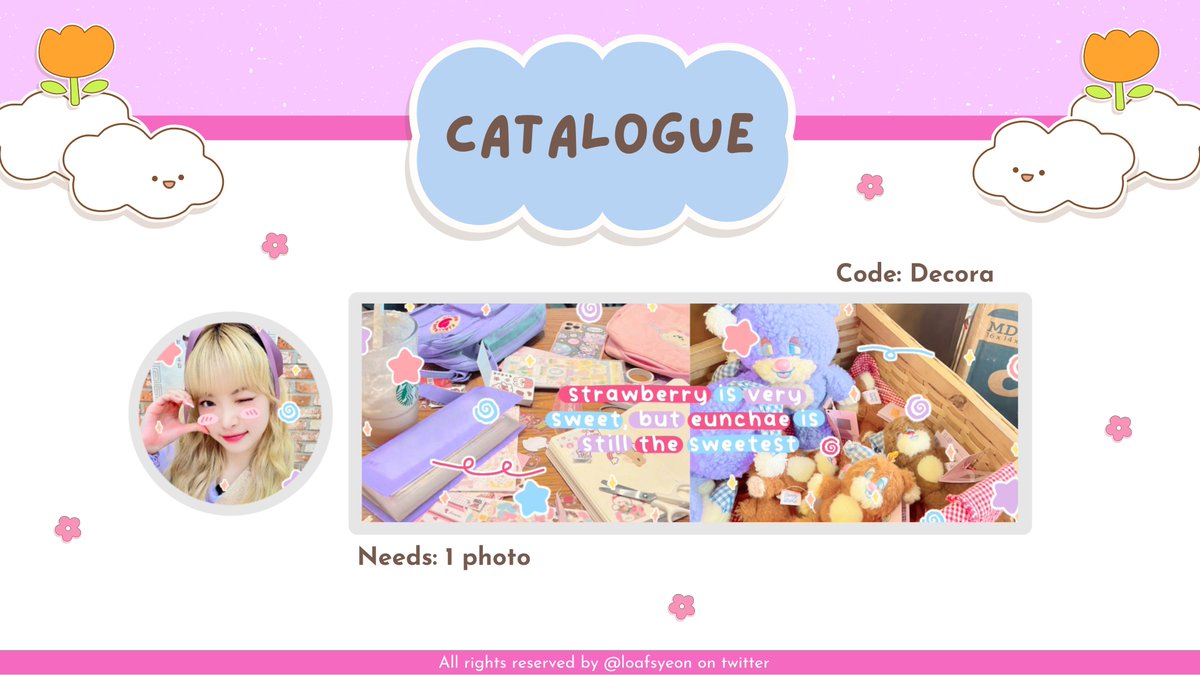 loafsyeon's tweet image. help repost lagi? makaci &amp;gt;-&amp;lt; 

HAII! dalam rangka merayakan kebahagiaan kak Judith @kittencandles 😋💗 ada 5 FREE SLOT LAYOUT BY REQUEST dari katalog 'Decora' yang bisa kalian claim hari inii!

🗓️: 4 AUGUST 
⏰: 17.00 WIB

untuk rulesnya cek tweet di bawah inii yaa! 😽

#zonauang