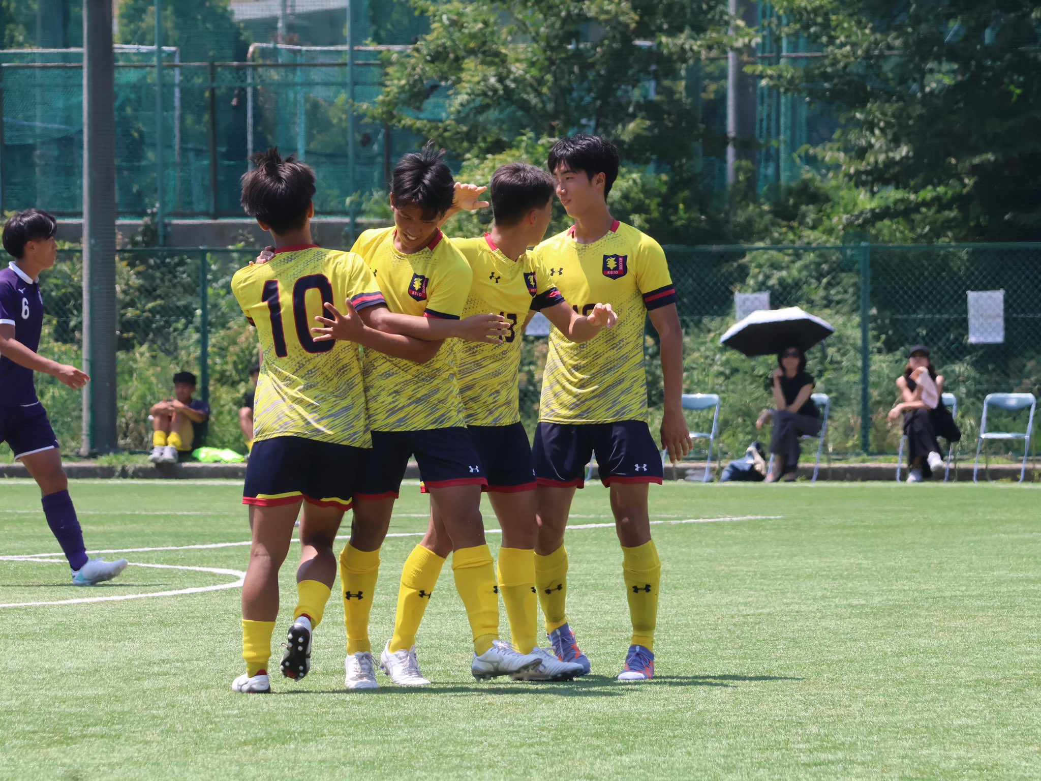 KEIO UNIV SOCCER TEAM ウィンドブレーカーセット